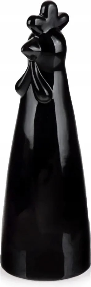 Fekete tyúk húsvéti figura 24 cm