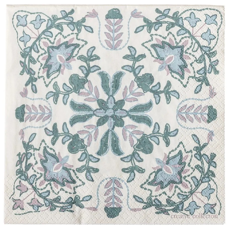 Papír szalvéta szett 20 db-os 33x33 cm Alvira – Bloomingville