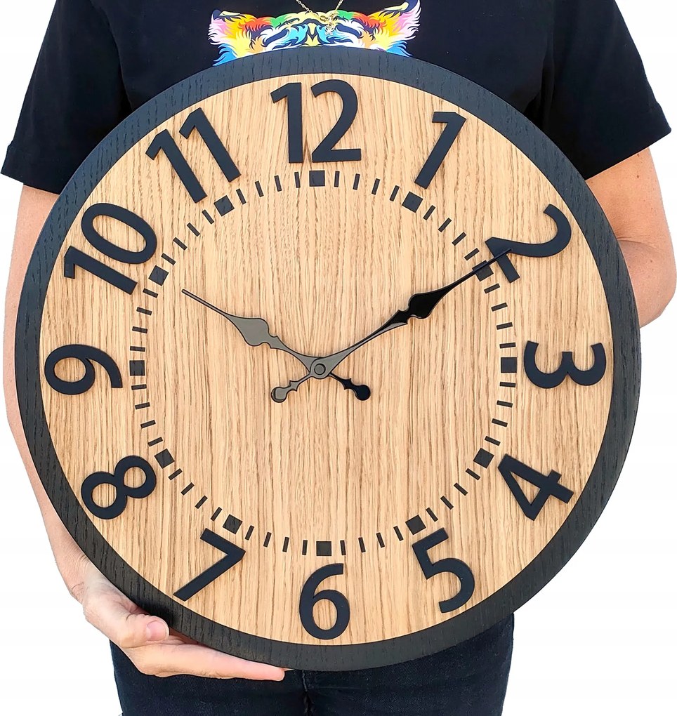 Berlin tölgyfa falióra 40cm csendes nappaliba ajándék