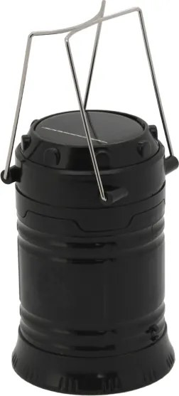 LED Hordozható szolár lámpa LED/1200mAh fekete