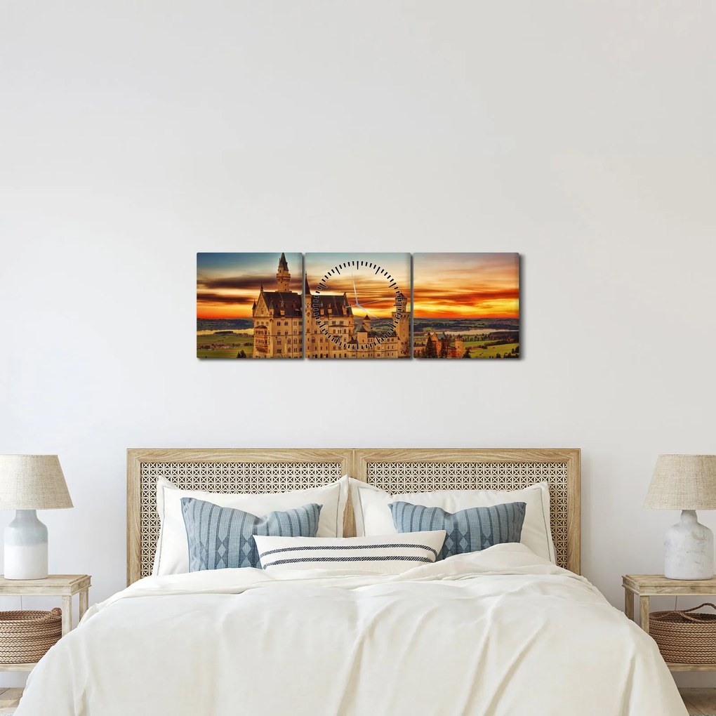 Kép - Tyskland (órával) (90x30 cm)