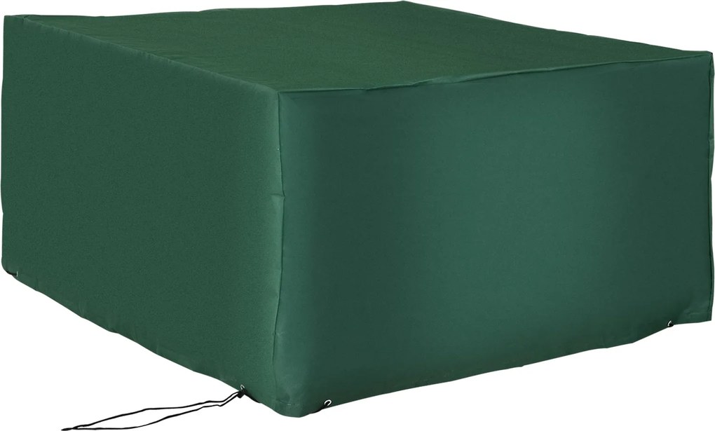 Outsunny Zöld Védőfólia Kerti Bútorokhoz 600D Oxford 135 x 135 x 75 cm | Aosom