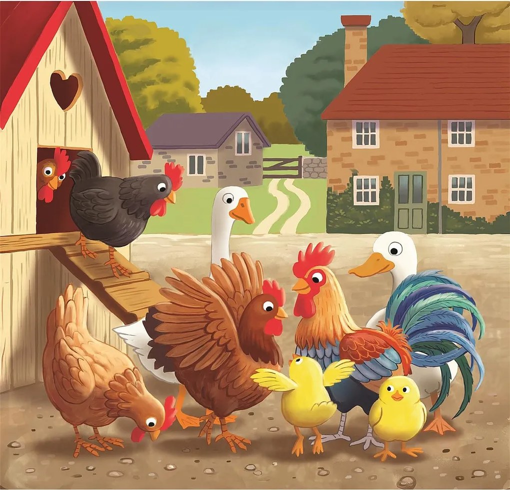 Farm Moments 3x48 db-os puzzle Clementoni