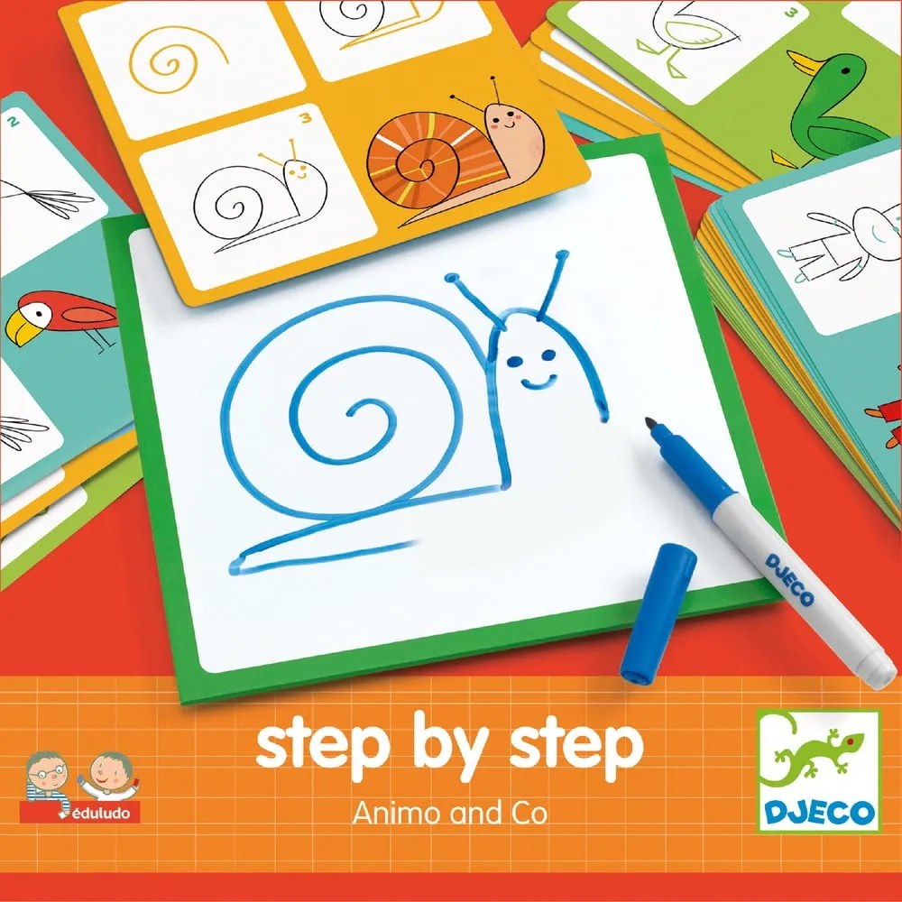 Step By Step kreativitást fejlesztő játék - Djeco