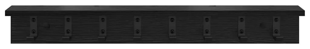 Fali Kabáthorog Musta tammi 80 x 10.5 x 10.5 cm Faanyag