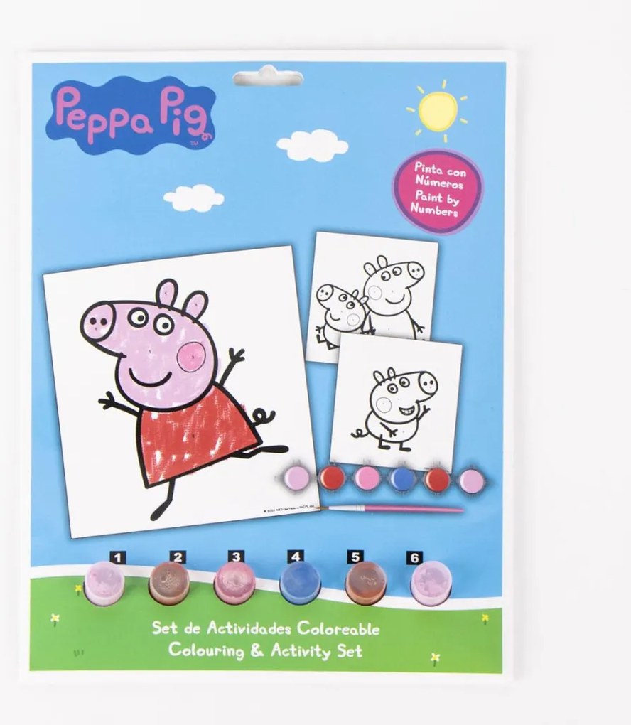 Peppa malac Fun számos kifestő szett