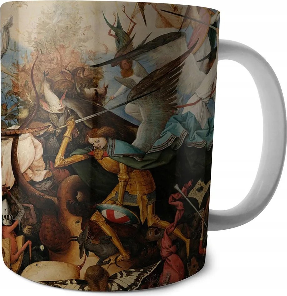 Bögre A lázadó angyalok bukása Pieter Bruegel idősebb