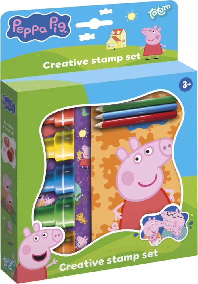 Peppa malac Happiness nyomdás kreatív szett