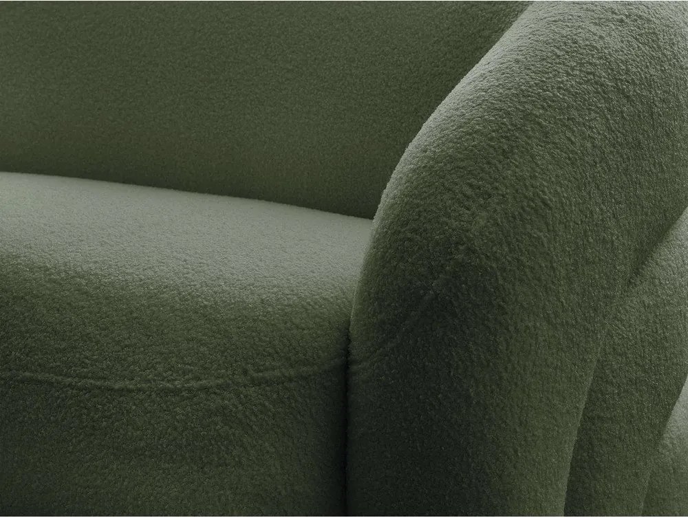 Zöld buklé kanapé 193 cm Elina – Bobochic Paris