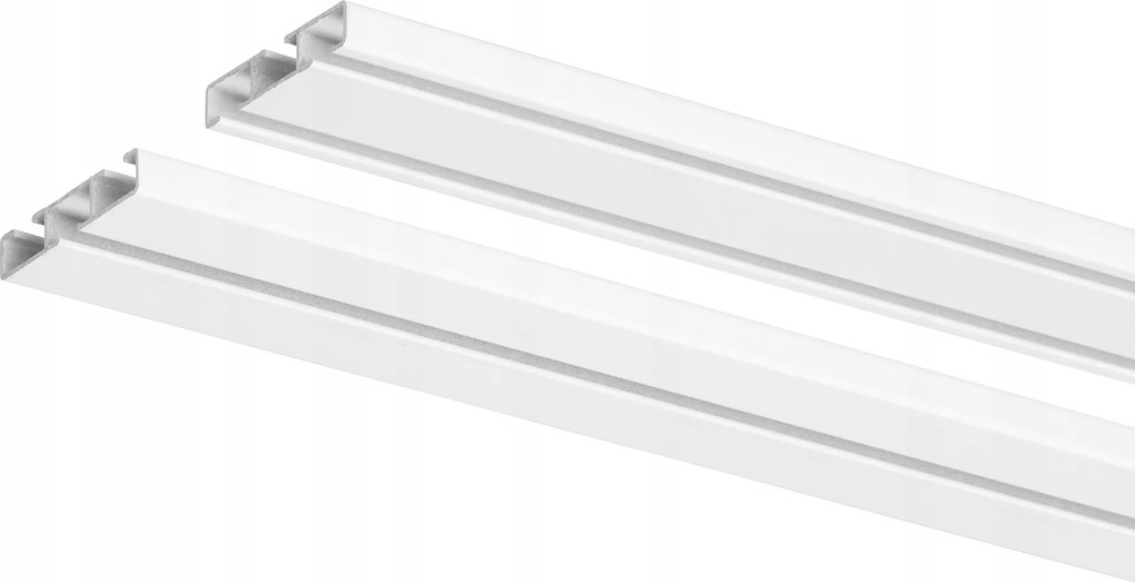 Mennyezeti Sín Alumínium Szimpla Dupla 2IN1 Mennyezeti Függönykarnis 200 CM