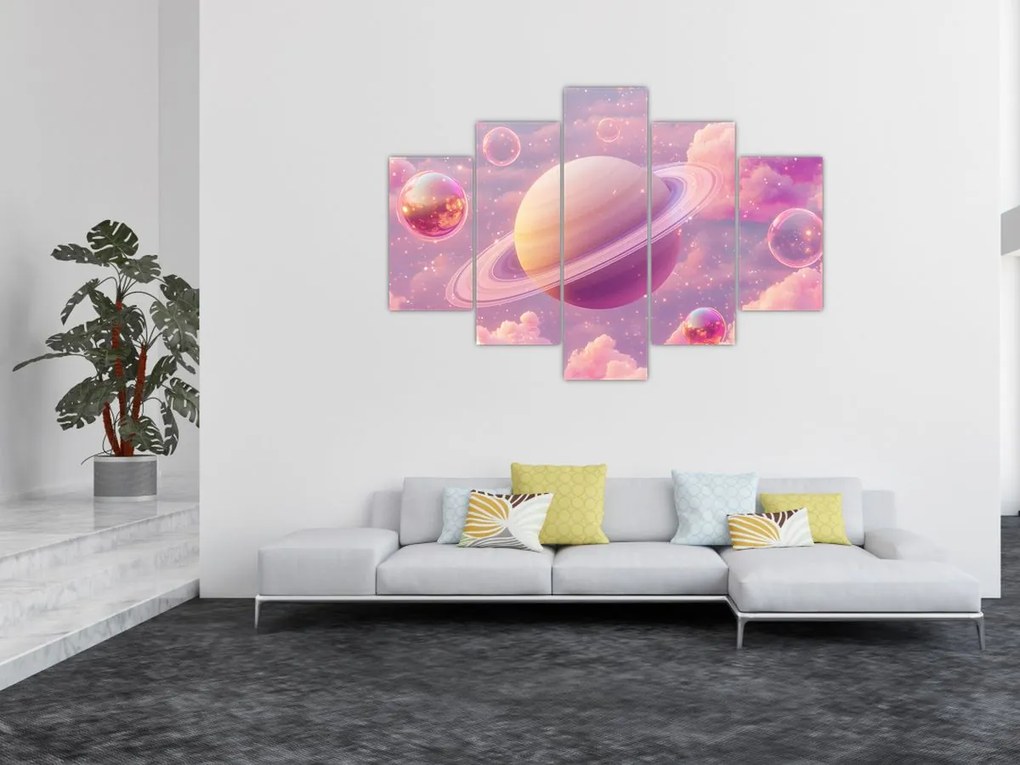 Kép - Rózsaszín bolygó (150x105 cm)