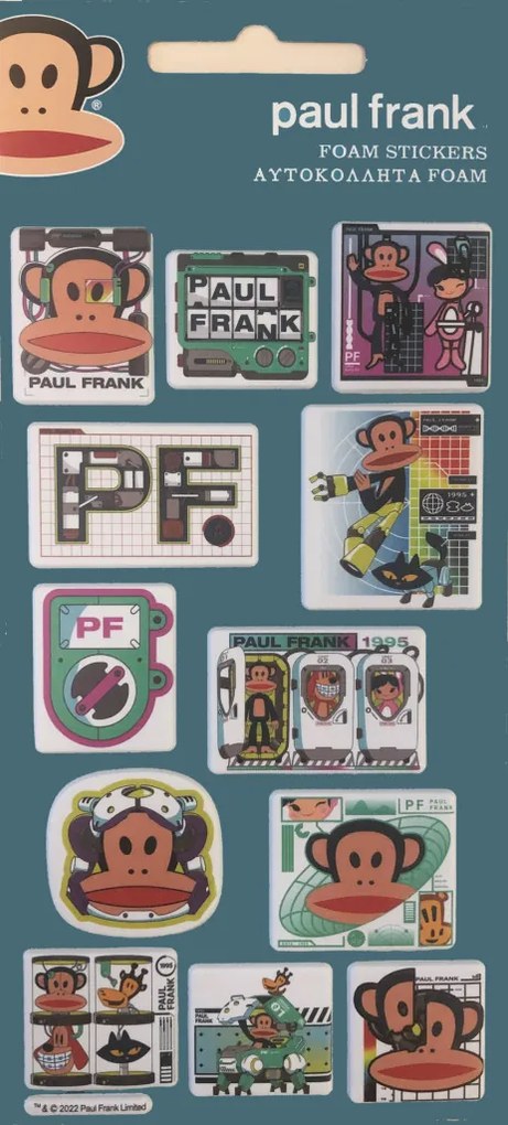 Paul Frank Machine pufi szivacs matrica szett