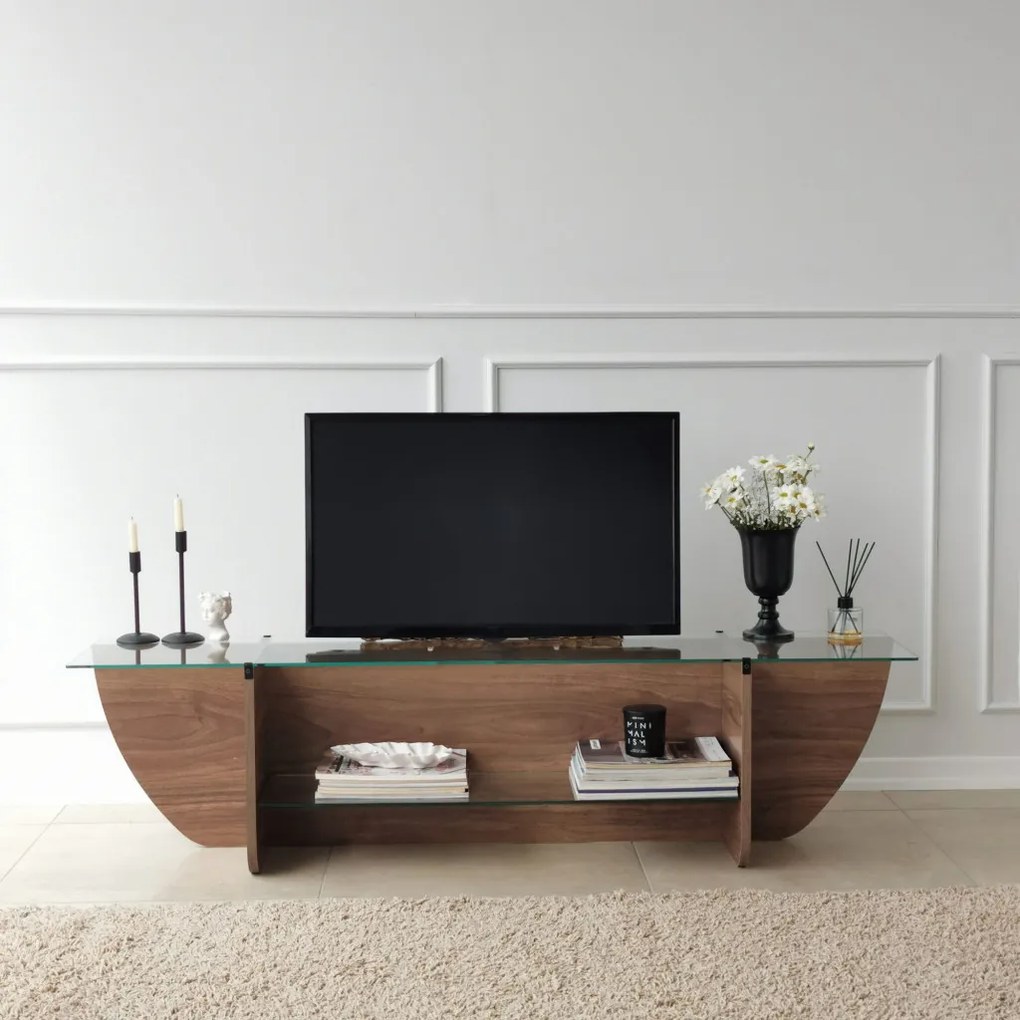 Lily TV - Walnut