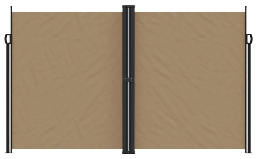 tópszínű behúzható oldalsó napellenző 200 x 1200 cm