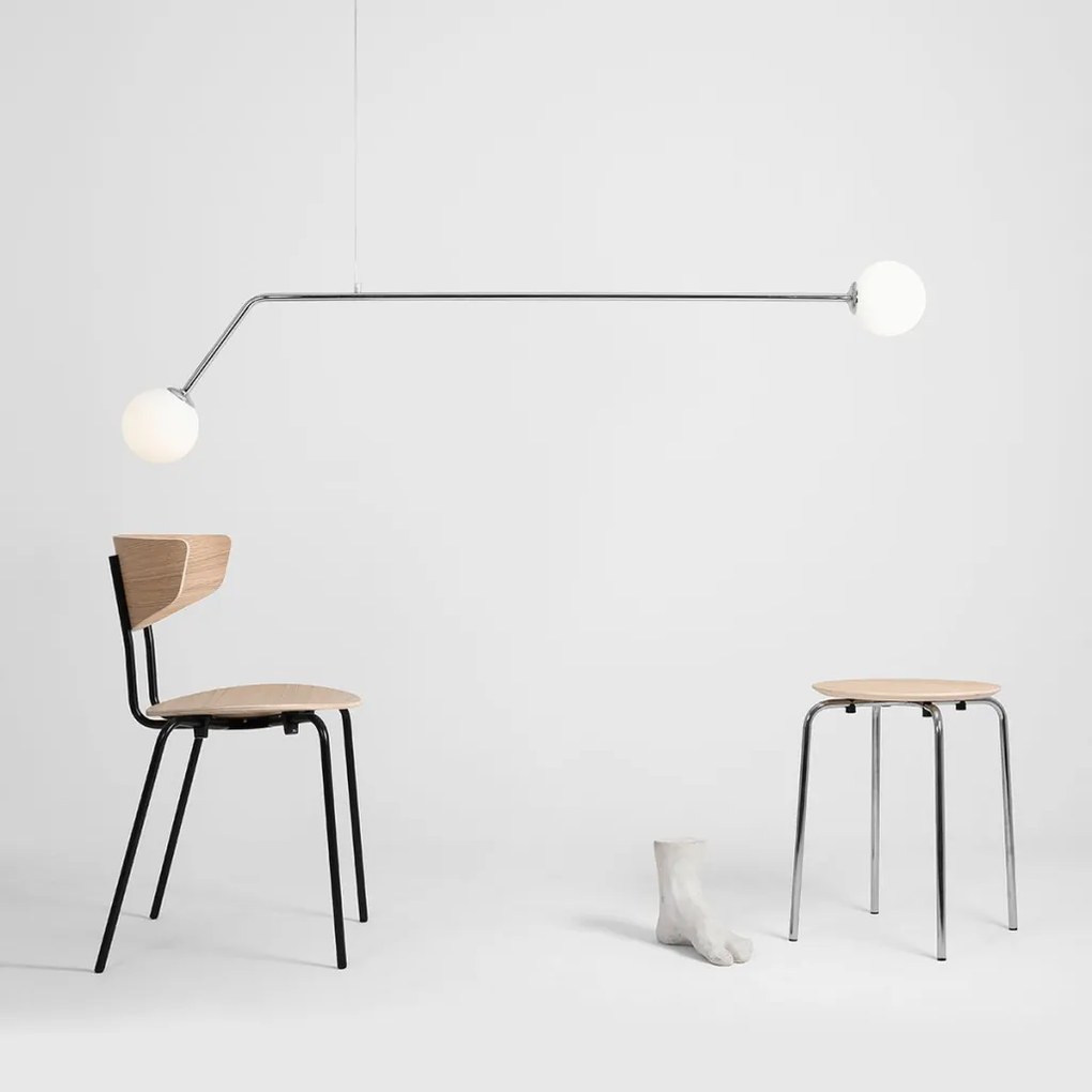 ALDEX 1064H4 PURE Modern Függesztett Lámpa Króm E14 IP20