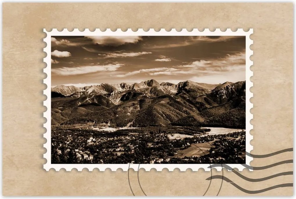 Poszterek 60x40 Tátra Lengyel hegyek Kilátás