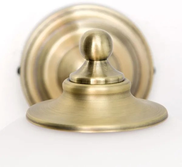 Orion WA 2-1371/1 - Fali lámpa OLD LAMP 1xE27/40W/230V fehér/réz