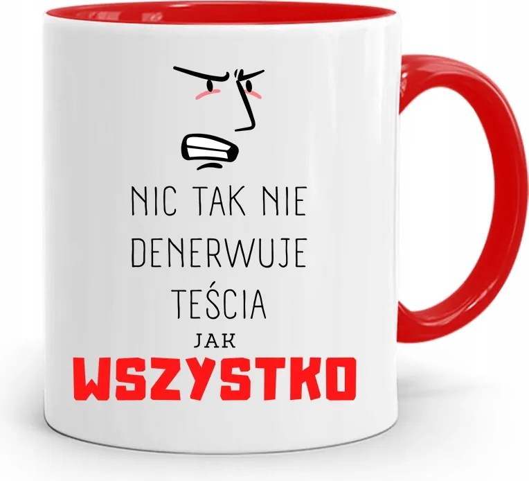 Piros Bögre Apósnak Minden Idegesítő A fényképes nyomattal