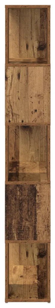 TV állvány Régi fa Szerelt fa 60 x 24 x 155 cm TV állvány