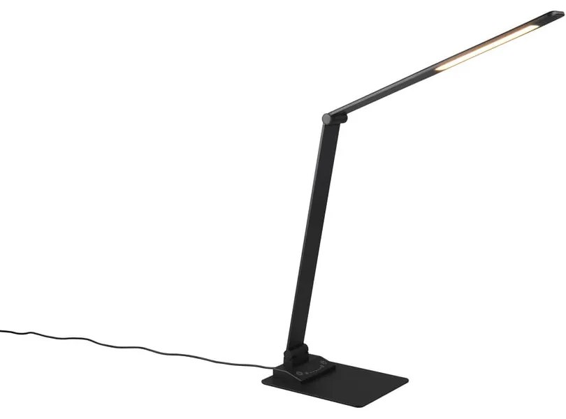 Fekete LED dimmelhető asztali lámpa (magasság 72 cm) Travis – Trio