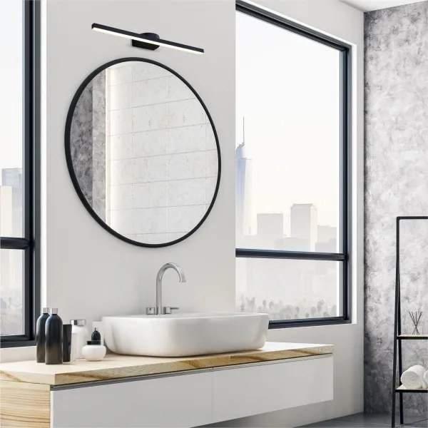 Zuma Line W89551-40BK - LED Képmegvilágító ARVI LED/12W/230V 40 cm fekete