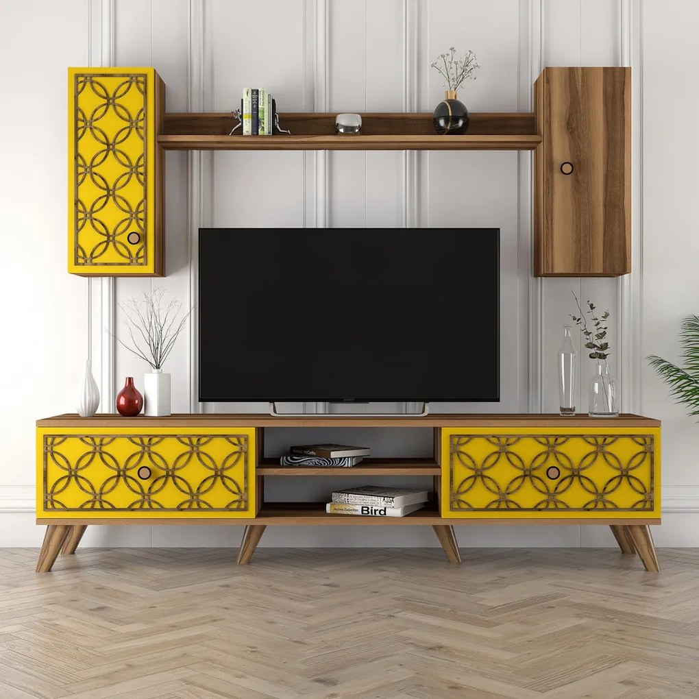 Class S - Walnut, Yellow
