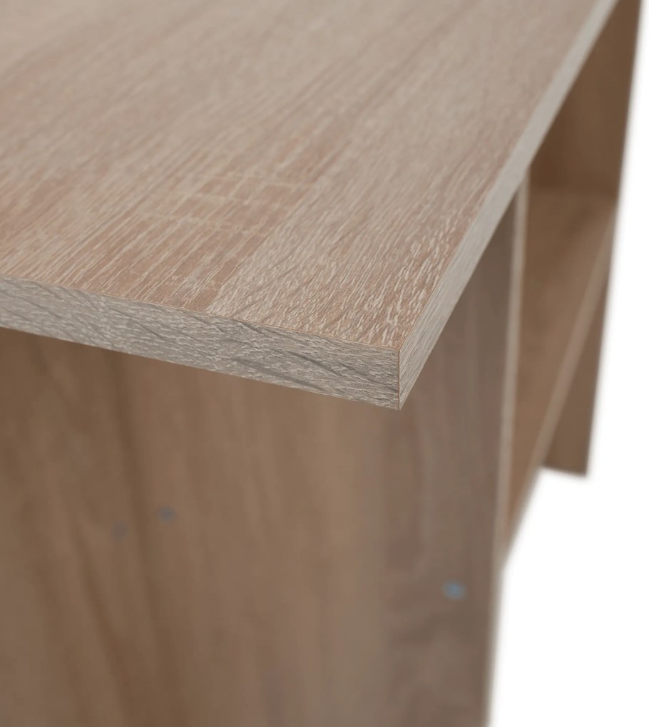 PC asztal, sarok, tölgy sonoma, RONY NEW