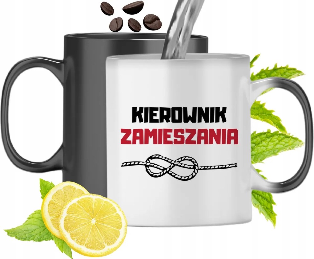 Mágikus Bögre A Vezető Számára Színváltós, fényképes nyomtatással