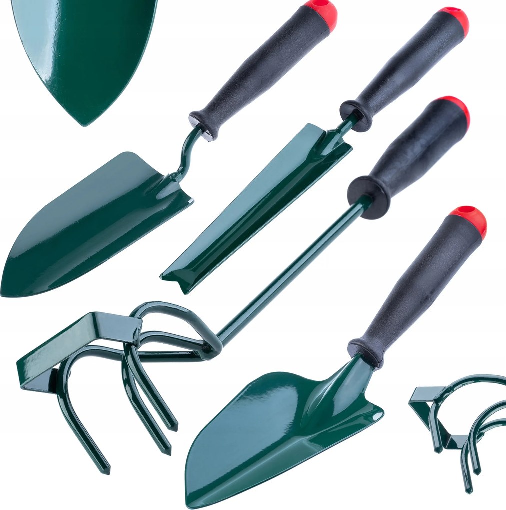 Kerti Szerszámkészlet 4in1 Lapát Talajlazító Kadax