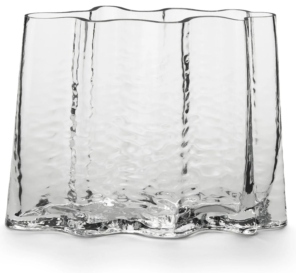Váza Szürke blé, 24 cm, átlátszó - COOEE