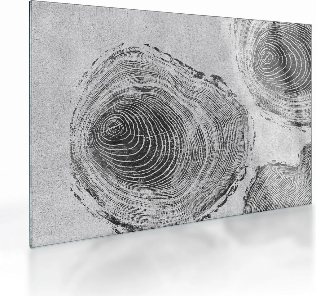 Üveg kép - Fa motívum (70x50 cm)