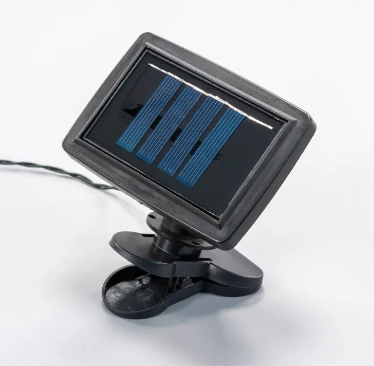 GARTHEN Napelemes lánc napernyő világításhoz hideg fehér