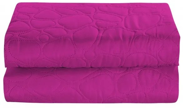 Lila ágytakaró STONE Méret: 200 x 220 cm