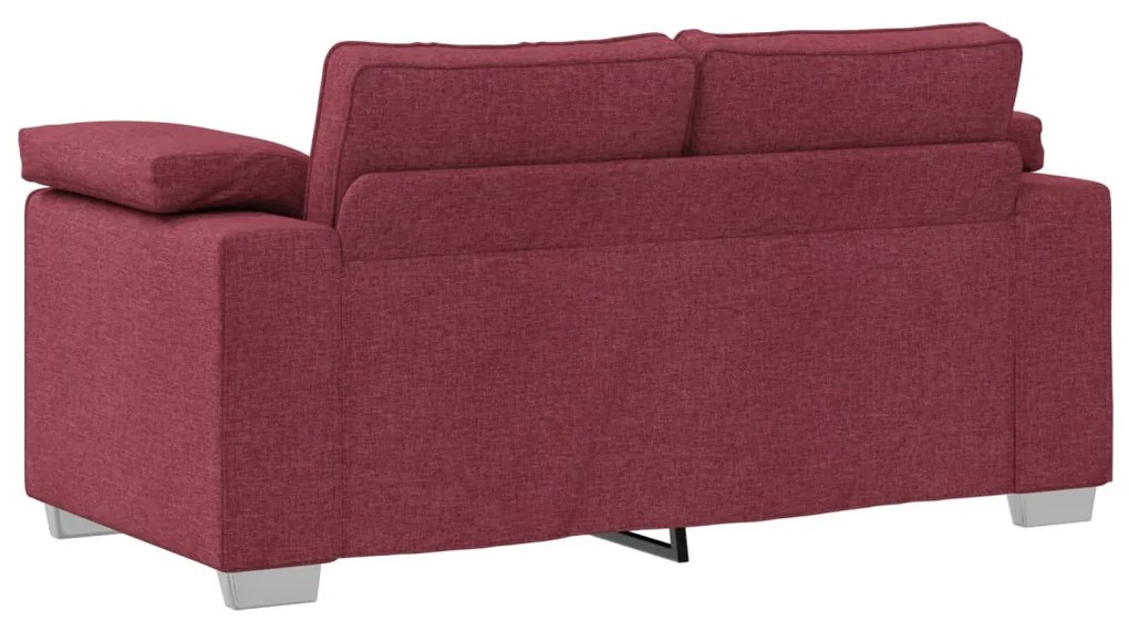 Kétfős kanapé Bordó 120 cm Szövet