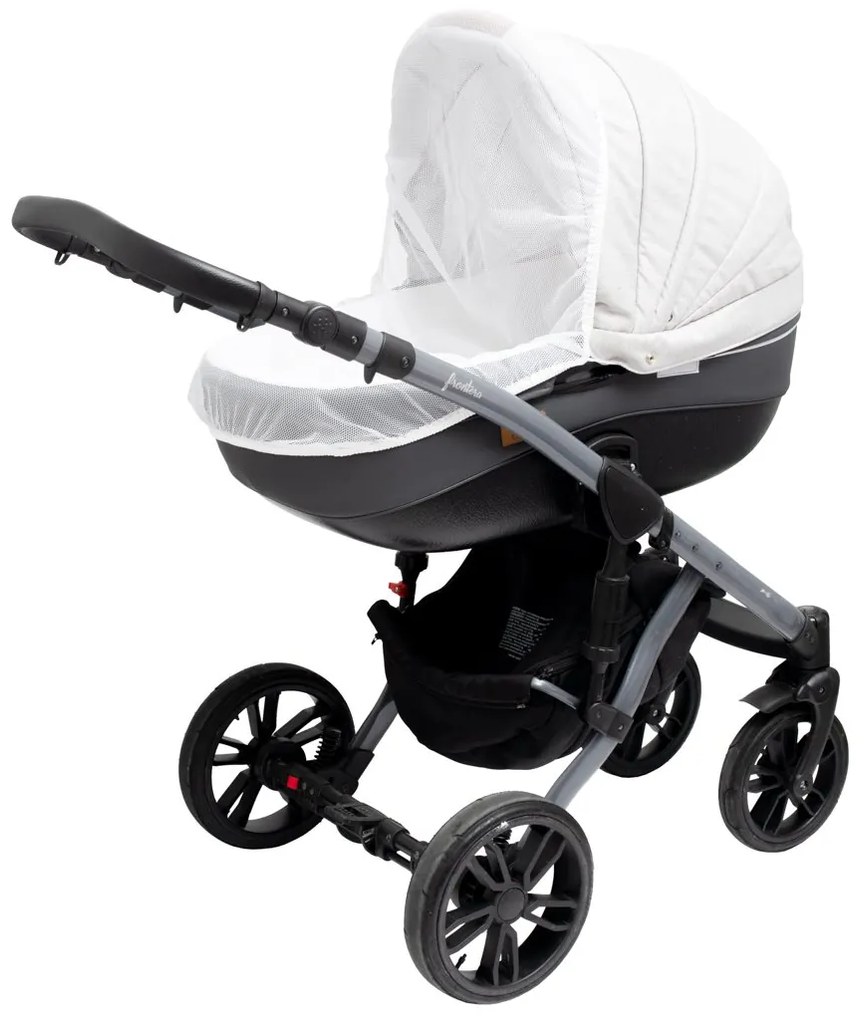 Szúnyogháló kocsira New Baby Basic fehér