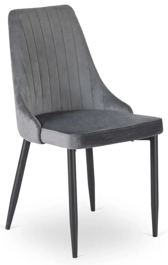 Szürke Bársony Étkezőszék. BARI