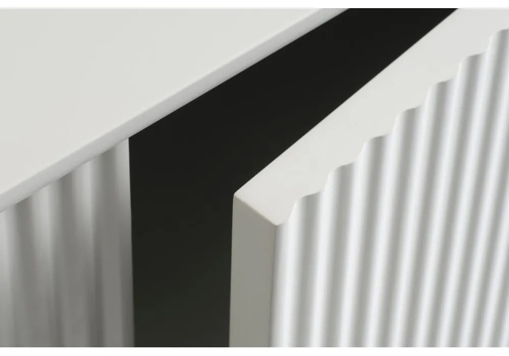 Szürke szekrény 100x125x40 cm Palma – Unique Furniture