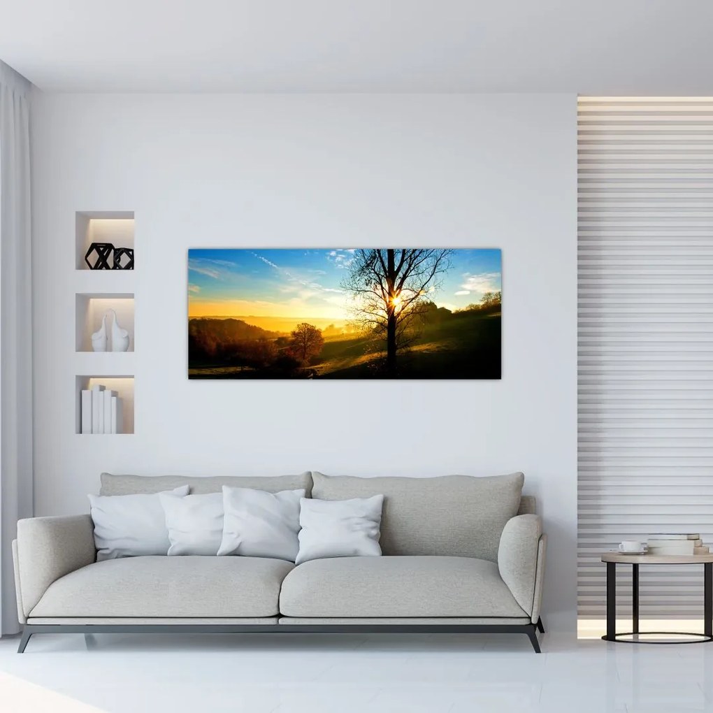 Napkelte kép (120x50 cm)