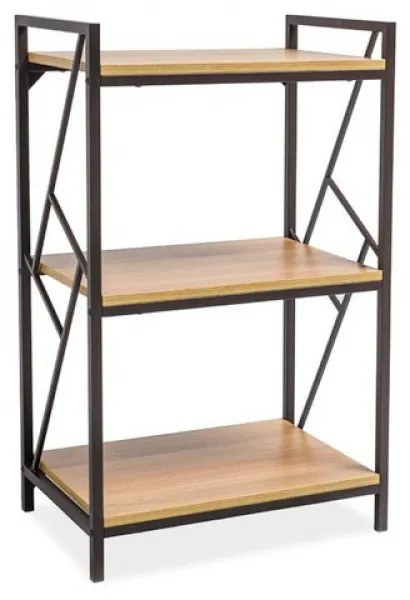 Tablo R3 99cm Könyvespolc Tölgy - Sötétbarna