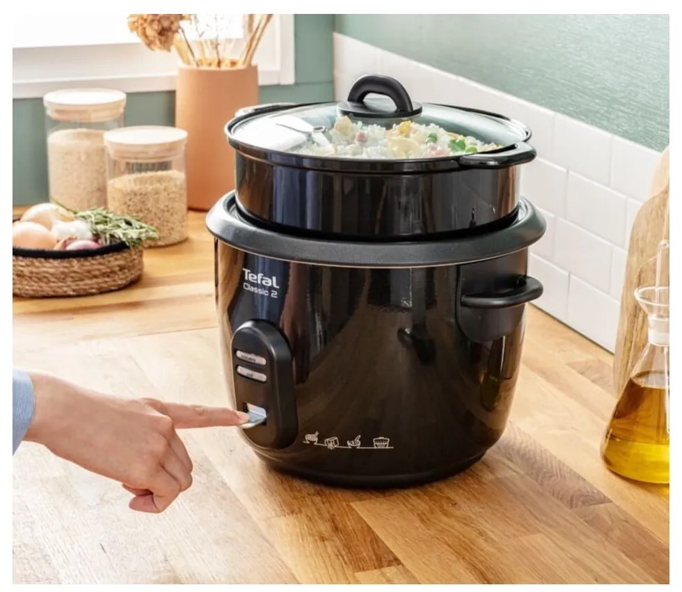 Fekete rizsfőző RK103811 – Tefal