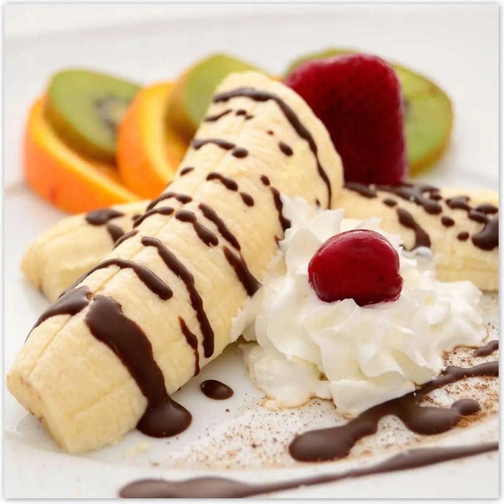 Poszterek 100x100 Gyümölcsös desszert