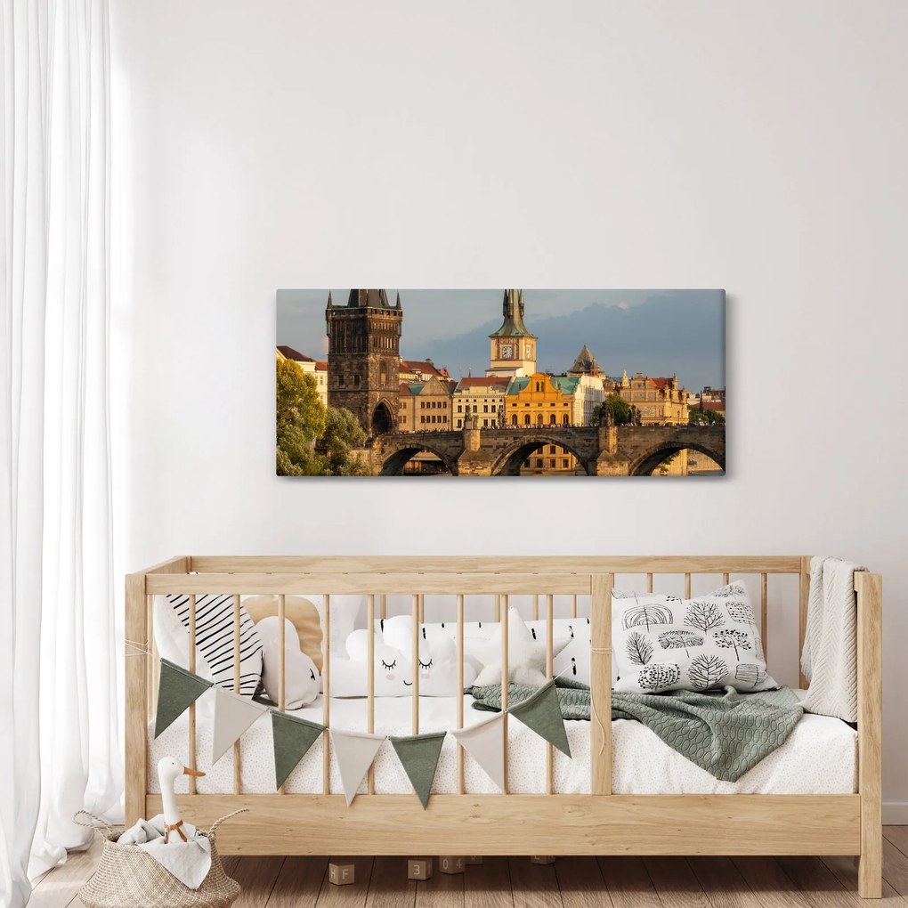 Kép - Károly híd (120x50 cm)