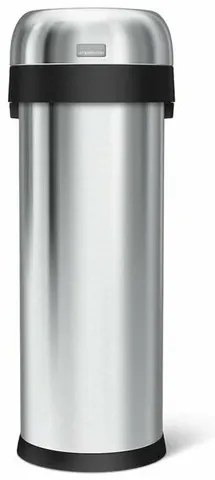 Simplehuman Hulladékgyűjtő kereskedelmihelyiségekbe 50 l, rozsdamentes acélból