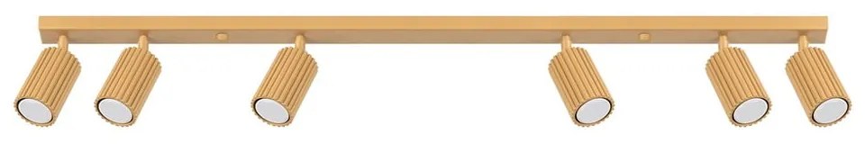 Aranyszínű spotlámpa 6,5x117 cm Gleam – Sollux