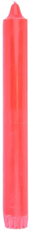 ED 4 db-os piros hosszú gyertya szett, égési idő 7 óra - Ego Dekor