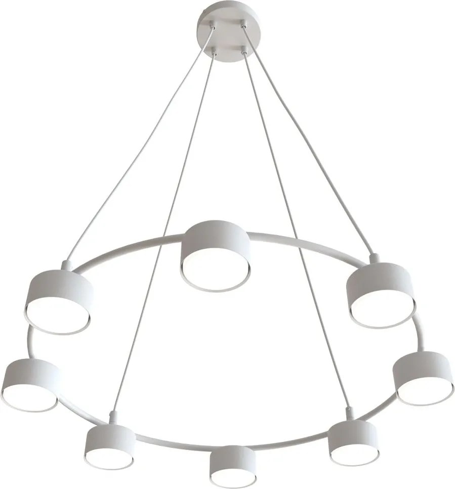 Emibig modern függeszték starlit fehér emi1373/8