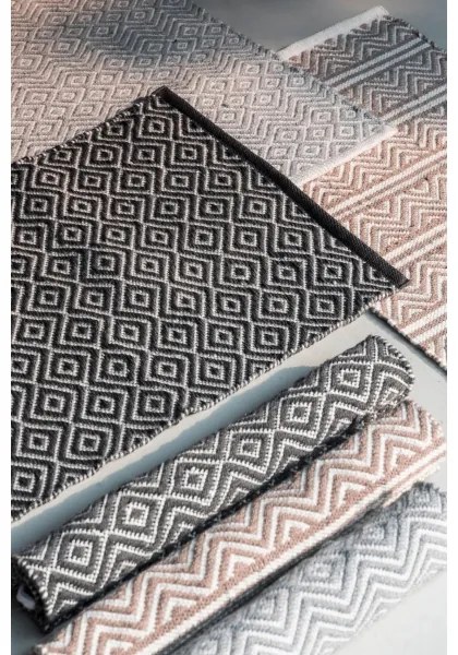 WENKO 24868100-SHAKI fürdőszobai szőnyeg 50x80 cm bézs/fehér