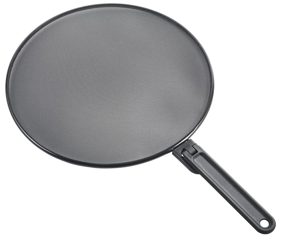 Acél fröccsenésgátló fedő serpenyőre ø 29 cm – Metaltex