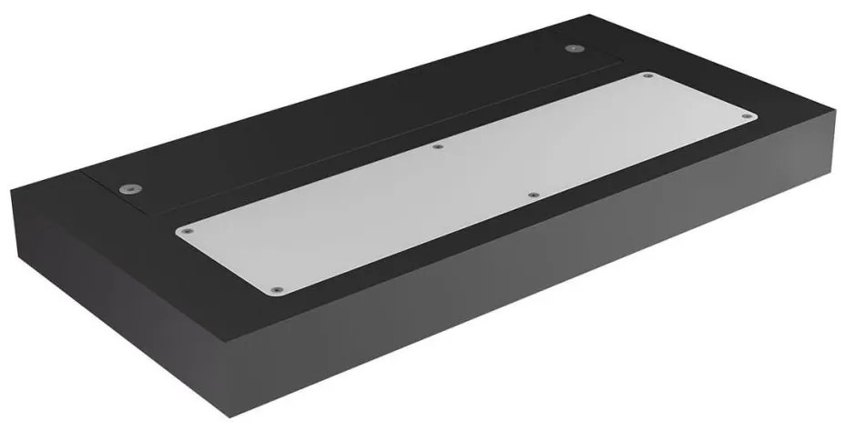 Redo 01-3016 - LAMINA LED fali lámpatest 2×LED/15W/230V, CRI 90, fekete