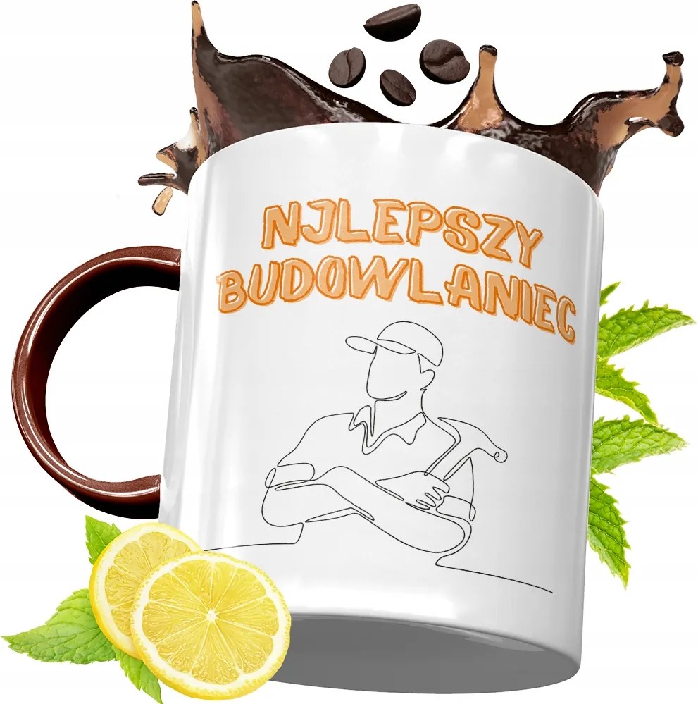 Bordó Bögre Építőknek Születésnapi Ajándék fényképes nyomtatással